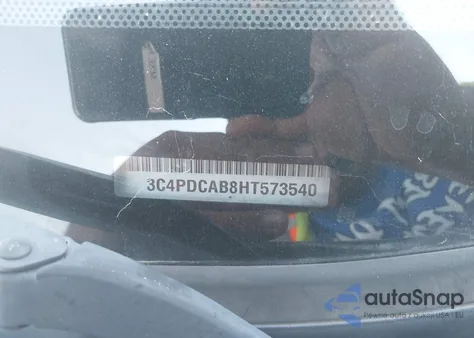 2017 Dodge Journey Se from USA, damaged, VIN 3C4PDCAB8HT573540